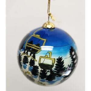 Li Bien Colorado Mouthblown Glass Hand Painted Ornament222